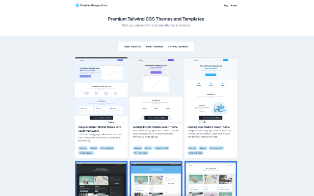 React/Nextjs Templates [$]