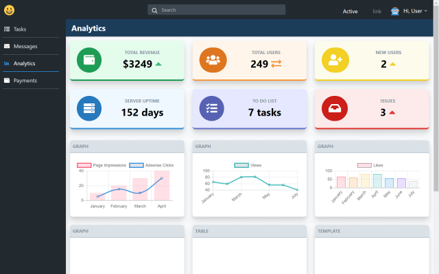 Admin Template