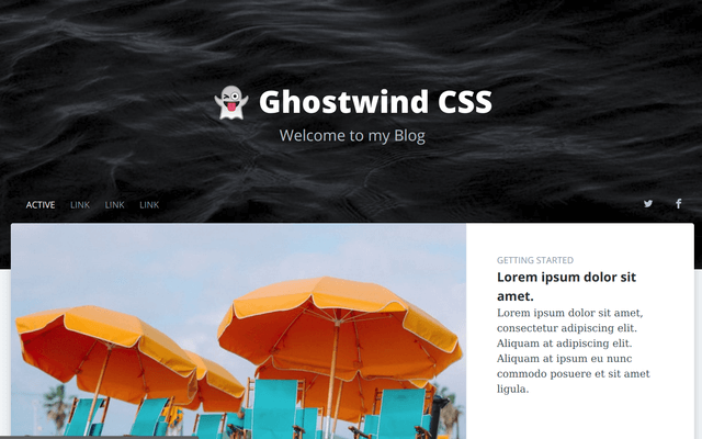 Ghostwind Blog Homepage